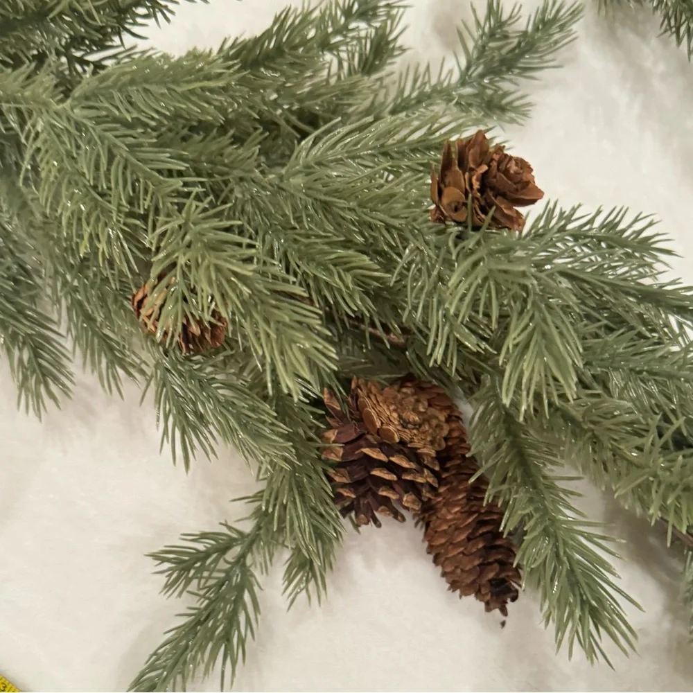 Hobby lobby 2 garland 6 feet each one Festive Green Holiday Garland
